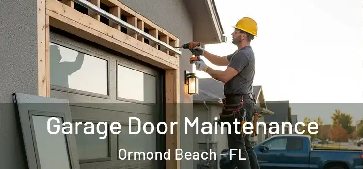  Garage Door Maintenance Ormond Beach - FL