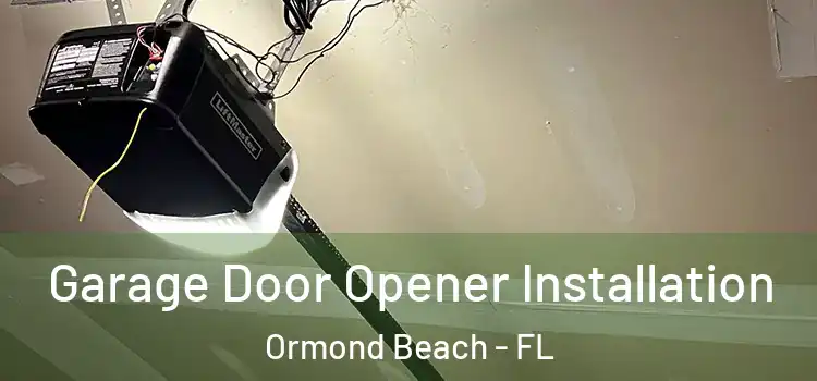  Garage Door Opener Installation Ormond Beach - FL